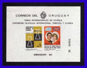 1981 - Uruguay - Mi. BH 52 - N  Dentado - MNH - UR- 335