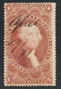 US R84c USED FINE $2.50 INLAND EXCHANGE