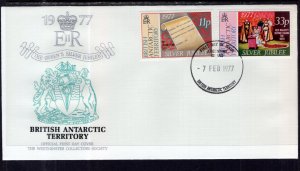 British Antarctic Territory 69-70 Queen Elizabeth II Silver Jubilee U/A FDC