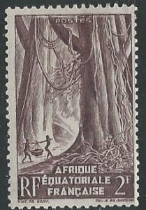 French Equatorial Africa  + Scott # 175 - MH