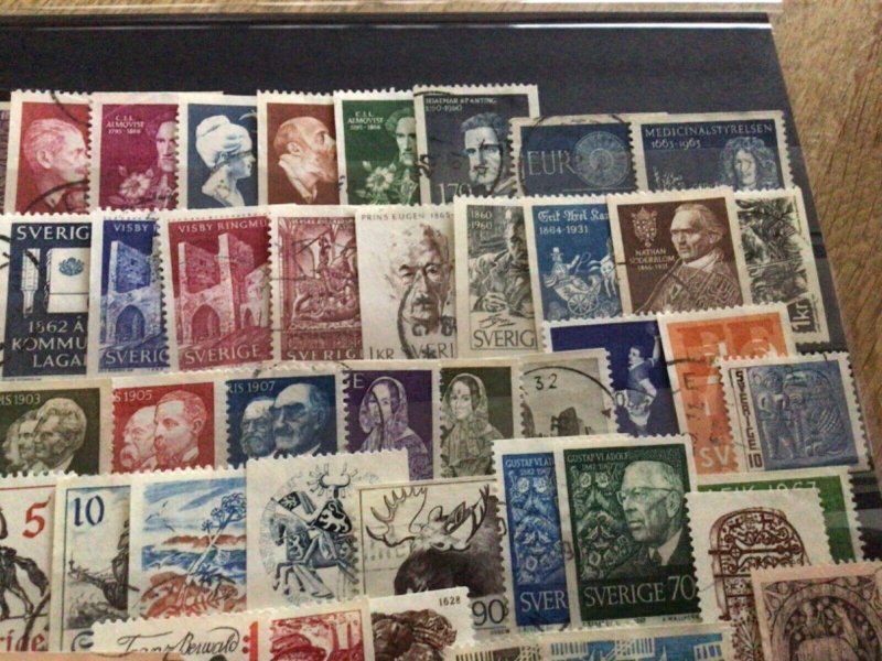 Sweden mounted mint or used stamps  A12394