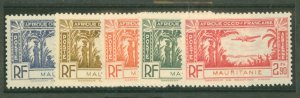 Mauritania #C1-5  Single (Complete Set)