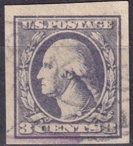 US #345 F-VF Used  CV $20.00 (Z1837)