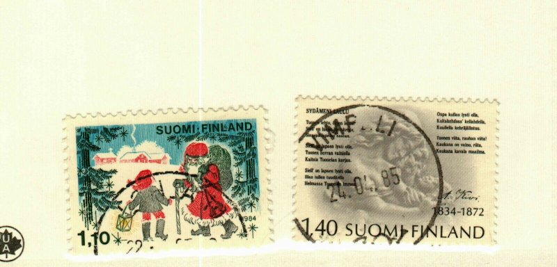 Finland #697,698 used