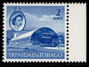 TRINIDAD & TOBAGO QEII SG285a, 2c blue, NH MINT.