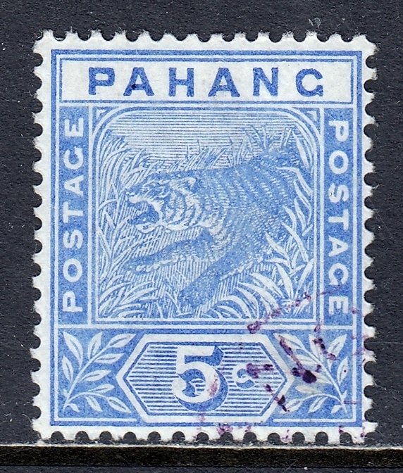 Malaya (Pahang) - Scott #13 - Used/CTO - SCV $47