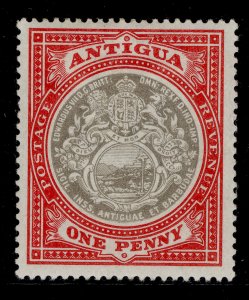ANTIGUA EDVII SG32, 1d grey-black and rose-red, M MINT. Cat £15.