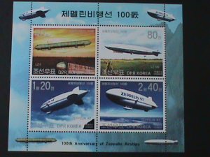 ​KOREA-2002-SC#4190 CENTENARY OF 1ST ZEPPELIN FLIGHT-MNH -S/S VF-HARD TO FIND