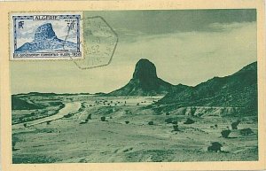 10487 - ALGERIA - POSTAL HISTORY - MAXIMUM CARD 1952 Geography GEOLOGY -