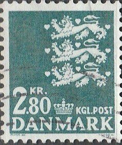 Denmark, #643 Used From 1979-82,  CV-$1.10