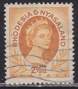 Rhodesia & Nyasaland 143B Queen Elizabeth II 1956