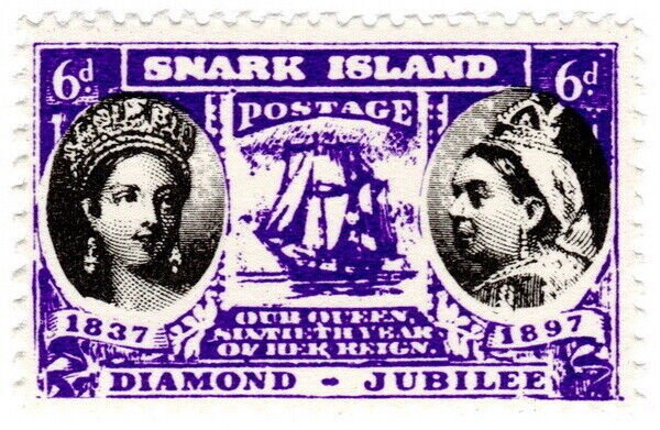 (I.B) Cinderella : Gerald King Wonderland (Snark Island Diamond Jubilee 6d)