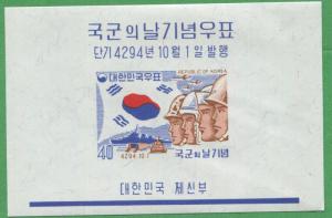 Set of 10 1961 Korea Stamps # 329A Cat Value $55 Armed Forces Servicemen Day