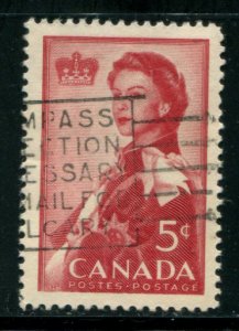 386 Canada 5c Royal Visit, used