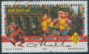 Malta 2001 SG1199 27c Carnival Procession FU