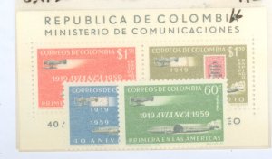 Colombia #c347-50  Single (Complete Set)