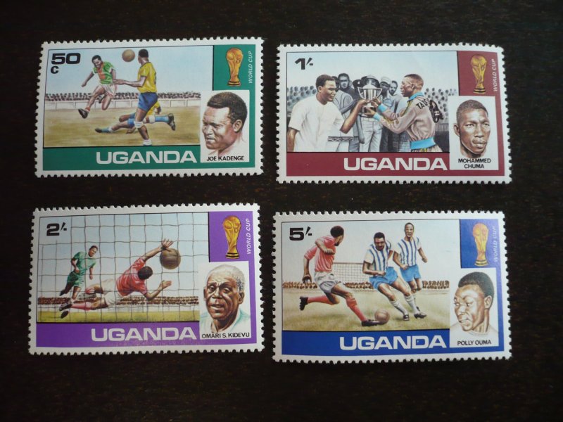 Stamps - Uganda - Scott# 181 - 184 - Mint Never Hinged Set of 4 Stamps