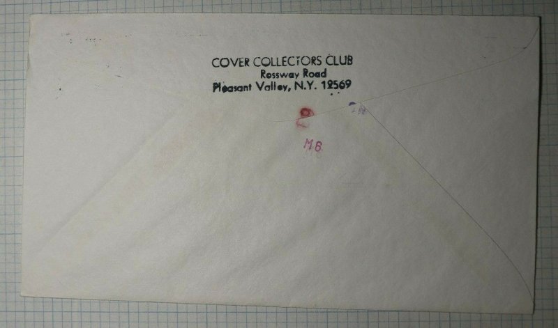 Cover Collectors Club 1st Day Issue Sc# 2088 Not FDC CoCo Event Cover 1984