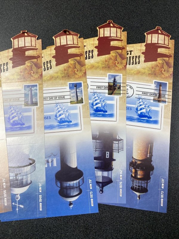 FDC 4409-13 Gulf Coast Lighthouse First Day Of Issued 2009