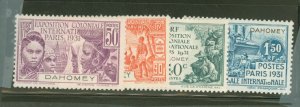 Dahomey #97-100  Single (Complete Set)