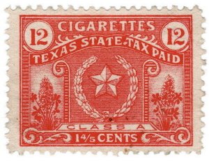 (I.B) US Revenue : Cigarette Tax 1 4/5c (Texas)