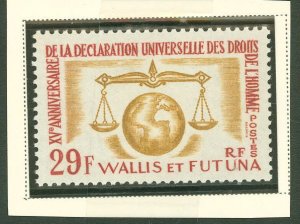 Wallis & Futuna Islands #166  Single