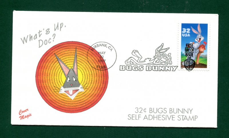 Sc. 3137 Bugs Bunny FDC - Cover Magic 