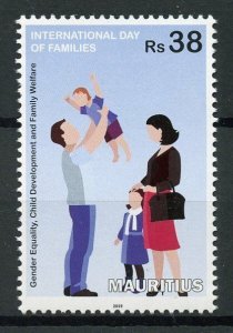 Mauritius 2019 MNH International Day of Families 1v Set Cultures Stamps