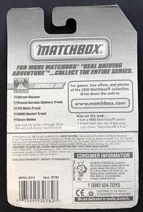 Matchbox Postal Service Delivery Truck on original retail card