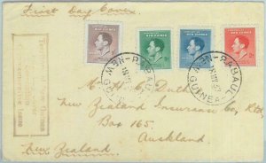 83412 -  PAPUA NEW GUINEA - POSTAL HISTORY  -  FDC COVER  1937 ROYALTY