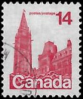 CANADA   #715 USED (5)