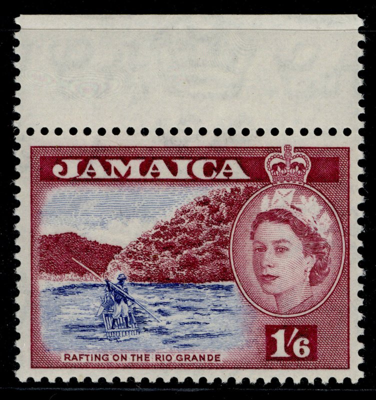 JAMAICA QEII SG169, 1s 6d ultramarine & reddish purple, NH MINT.