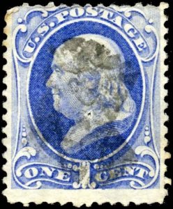 U. S. Scott #156 - Used - Graded Poor (SL01-0001-08-03)