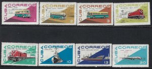 Cuba 1057-64 MNH TRANSPORTATION 918F