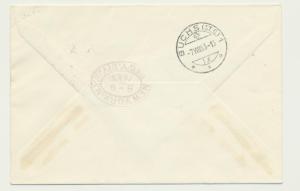 LIECHTENSTEIN 1953 SCOUT SET ON FIRST DAY COVER, SCARCE  (SEE BELOW)