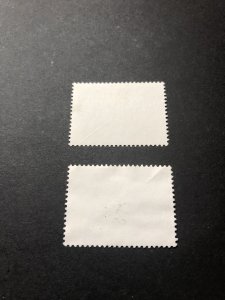 China stamps 1982 T68 Scott #1788-89 Sable (Martes zibelina). 紫貂 Set of 2 used.