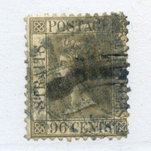 ?#19 Straits Settlements Cat $275 stamp