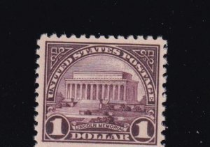 USA # 571 VF-MNH $1 LINCOLN MEMORIAL SUPERB PO FRESH WITH 2006 PSE CERT