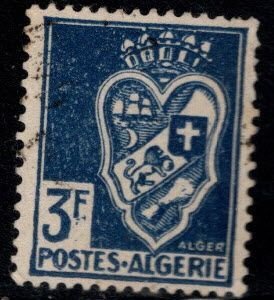 ALGERIA Scott 157 Used Coat of Arms stamp  without engravers name