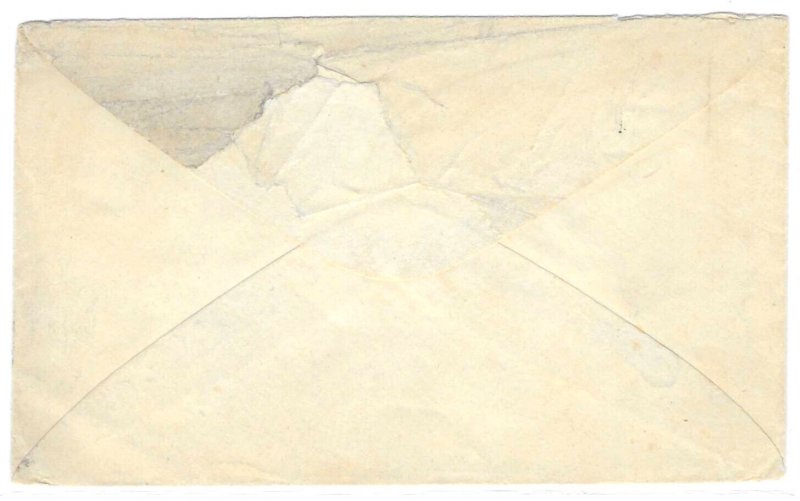 Scott# U1   Die1   UPSS#1  US envelope.