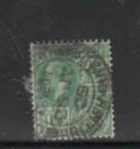 BRITISH GUINEA #191 1921 1c KING GEORGE V F-VF USED c