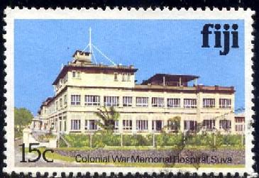 Colonial War Memorial Hospital, Suva, Fiji SC#416 Used