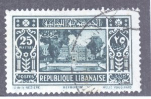 Lebanon, Scott #132, Used