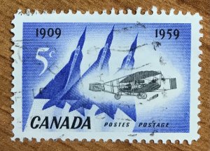 Canada #383 VF/XF used, duplex cancel.