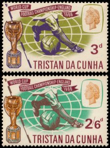 ✔️ TRISTAN DA CUNHA 1966 - SOCCER CHAMPIONSHIP - SC.  93/94 MNH ** [5CW6]