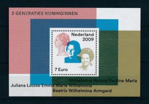 [16985] Netherlands Niederlande 2009 Royalty Three Generations of Queens MNH