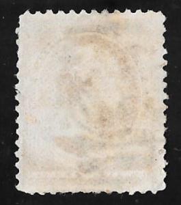 210 2 cents Washington, Red Brown Stamp used VF