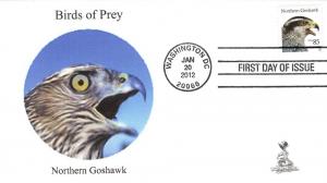 Birds of Prey First Day Cover, w/ 4-bar cancel,  #2 of 6