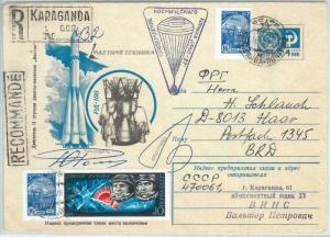 73918 - RUSSIA - POSTAL STATIONERY  COVER - SPACE 1978  Signed  !