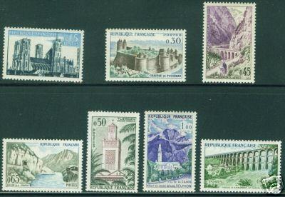 FRANCE Scott 943-9 MNH** Tourism Set  CV 11.75$